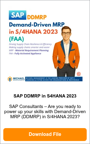 DDMRP in S4HANA 2023-01