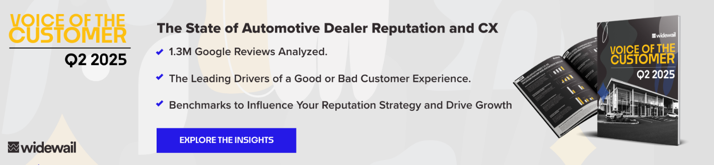 2025 Q2 VOC Report The State of Automotive Dealer Reputation and Customer Experience