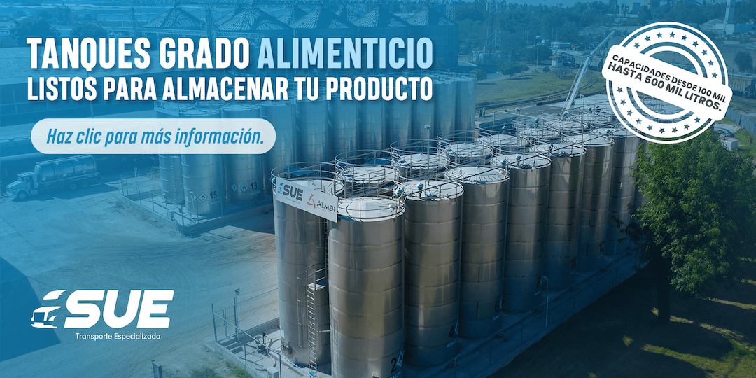 tanques grado alimenticio listos para almacenar tu producto