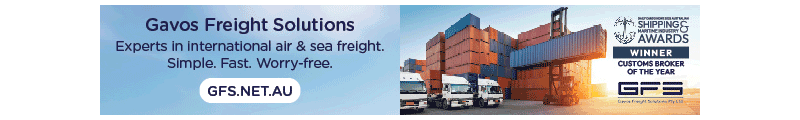 Gavos Freight Solutions animated banner