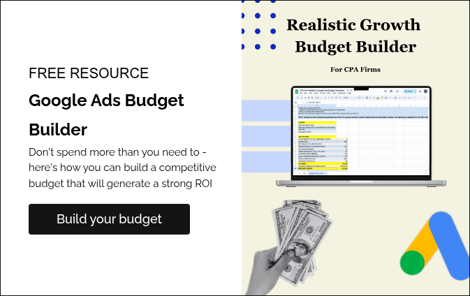 FREE RESOURCE Google Ads Budget Builder Don't spend more than you need to - here's how you can build a competitive budget that will generate a strong ROI