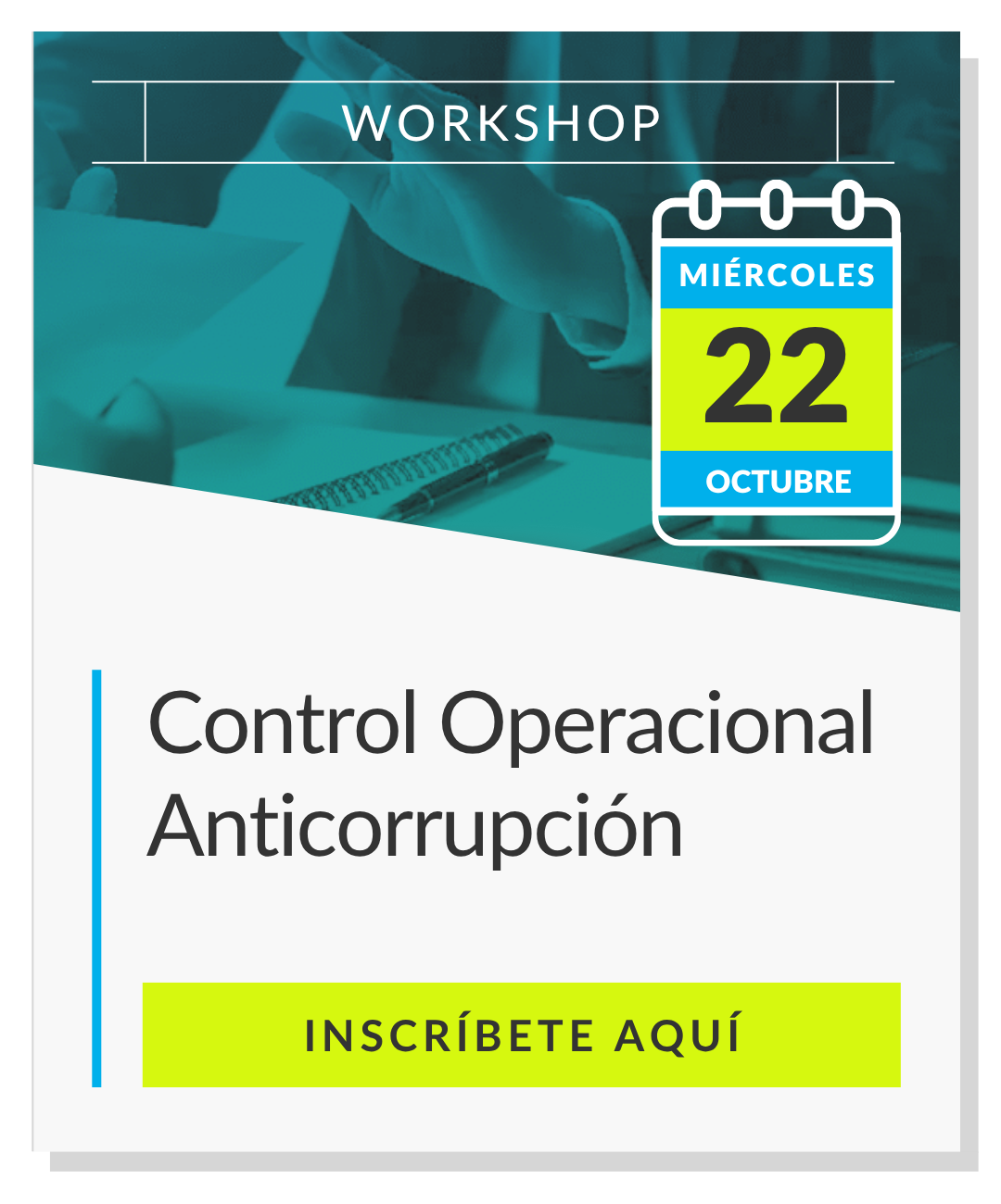 Inscríbete al worskhop online