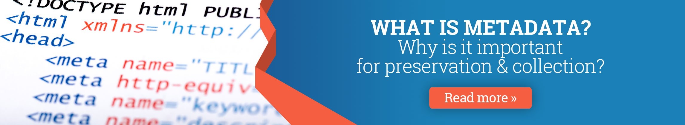 What is metadata and why is it important?