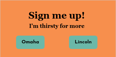 Sign me up! I'm thirsty for more