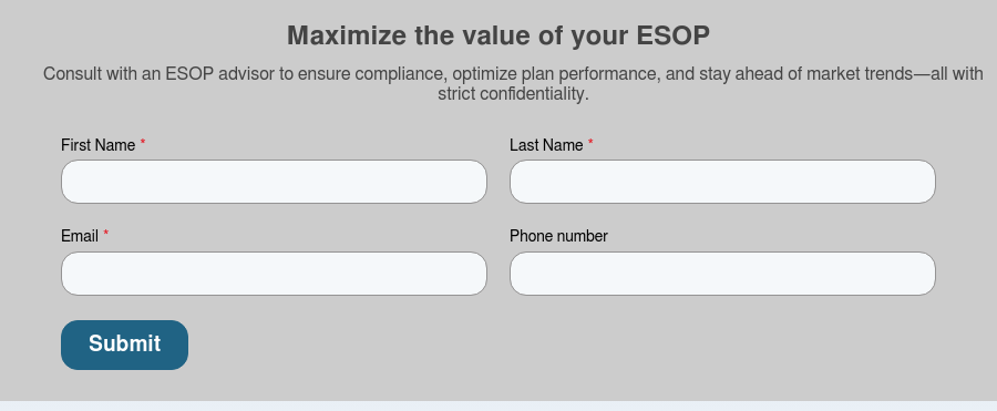 Maximize the value of your ESOP