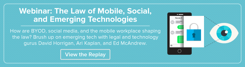Watch a Video on the Law of Mobile, Social, and Emerging Tech