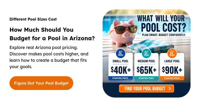 Different Pool Sizes Cost How Much Should You Budget for a Pool in Arizona? Explore real Arizona pool pricing. Discover makes pool costs higher, and learn how to create a budget that fits your goals.