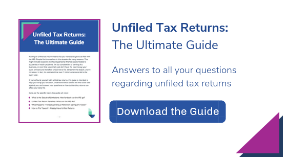 Unfiled Tax Returns Guide for Offer in Compromise