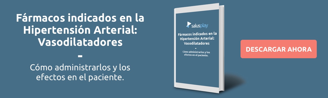 Fármacos indicados en la hipertensión arterial: vasodilatadores