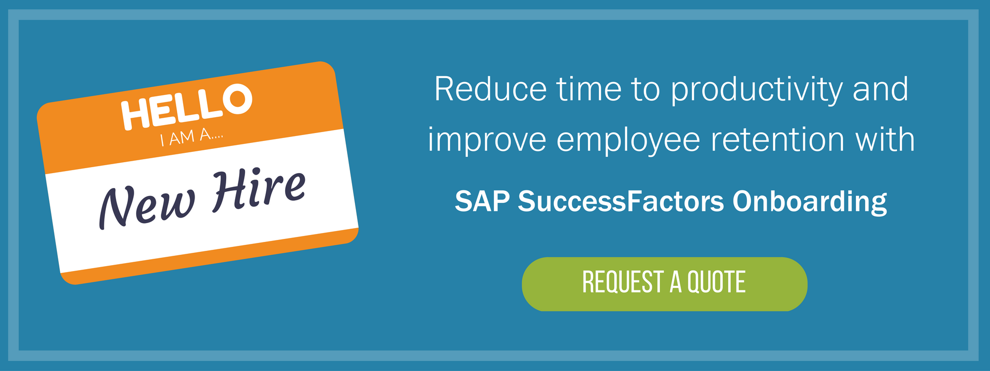 SAP SuccessFactors Onboarding Quote