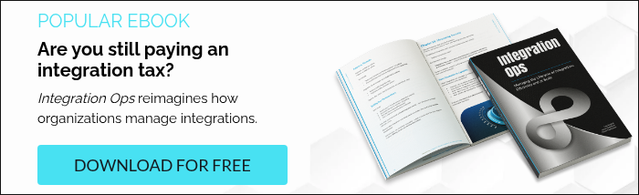 POPULAR EBOOK Are you still paying an integration tax?   Integration Ops reimagines how organizations manage integrations.  
