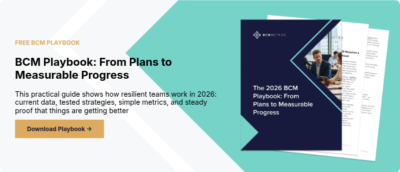 FREE BCM PLAYBOOK