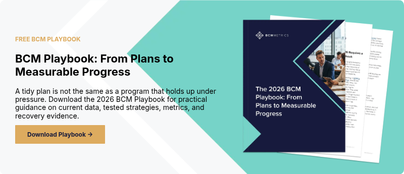 FREE BCM PLAYBOOK