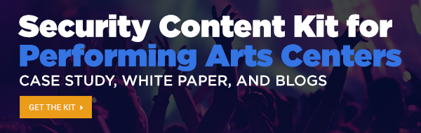 Security content kit for performing arts centers