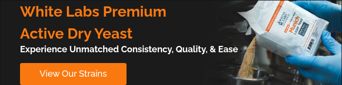 White Labs Premium Active Dry Yeast Experience Unmatched Consistency, Quality, & Ease  