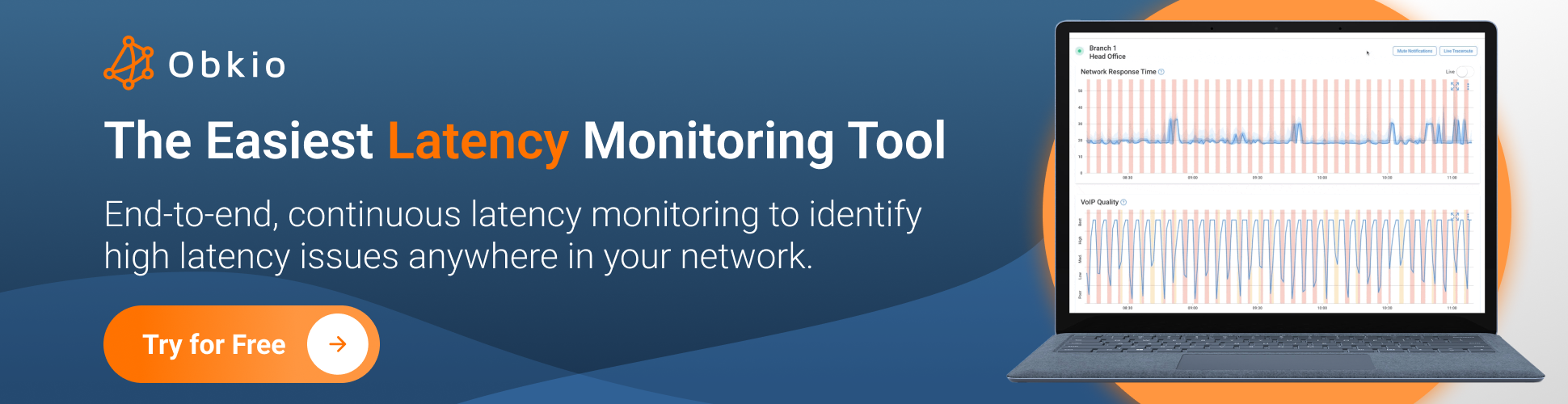 Banner -  Latency Monitoring Tool