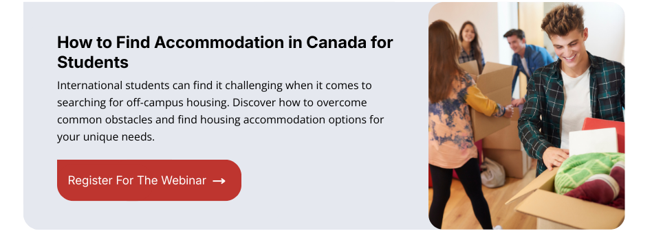 Student Accommodation in Canada CTA