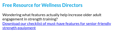 Free Resource for Wellness Directors