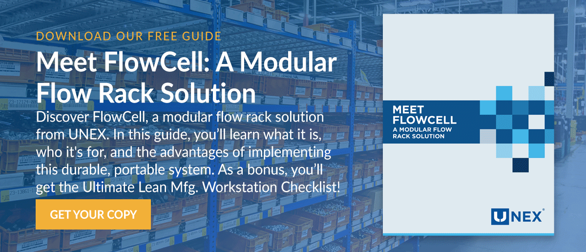 Explore the basics of FlowCell flow rack storage systems in our FREE Guide.