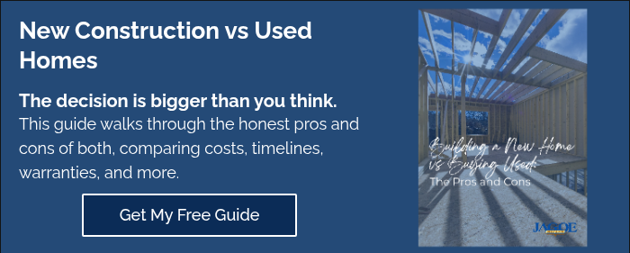 New Construction vs&nbsp;Used Homes The decision is bigger than you think. This guide walks through the honest pros and cons of both, comparing costs, timelines, warranties, and more.