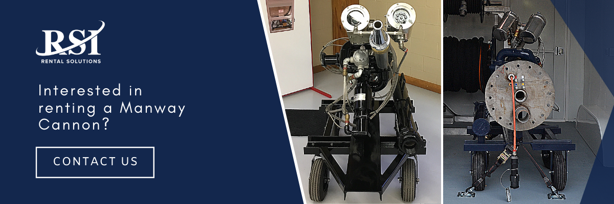 Rotating Solutions - Manway Cannon Rental