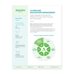 Claims and Encounters Solution