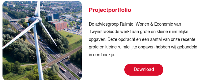 Projectportfolio Ruimte Wonen en Economie