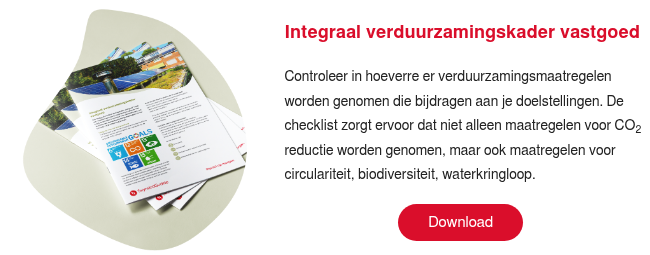 Integraal verduurzamingskader vastgoed