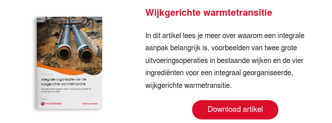 Integrale organisatie wijkgerichte warmtetransitie