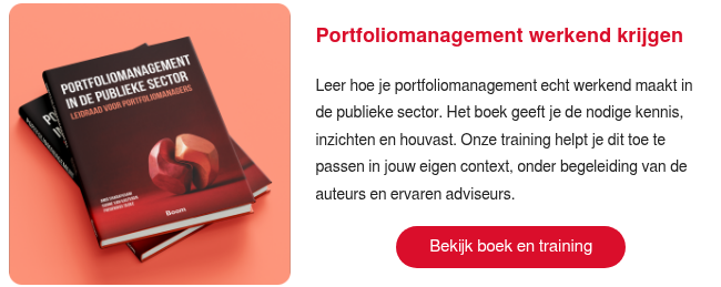 Boek Portfoliomanagement in de publieke sector