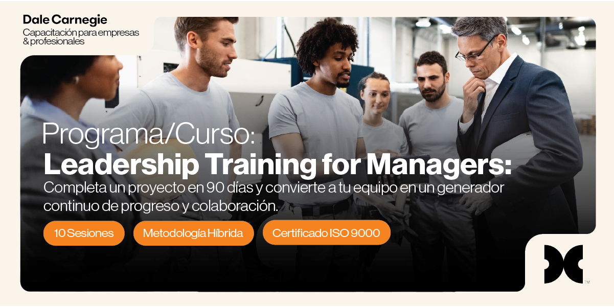 Toma el control, haz tu carrera crecer y que todos ganen