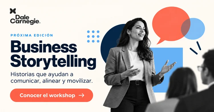 Registrate a siguente taller "Buisness Storytelling for Leaders"