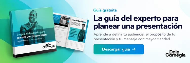 Descarga la "Guía del experto para planear presentaciones"
