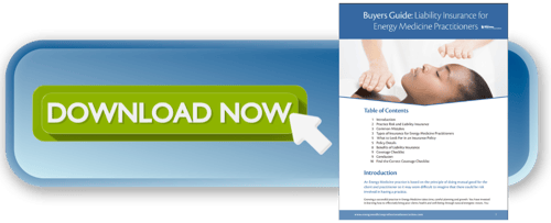 Download the Buyers Guide: Liability Insurance for Energy Medicine Practitioners