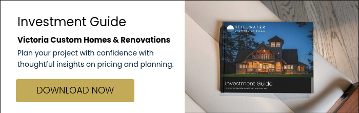 Investment Guide Victoria Custom Homes & Renovations Plan your project with confidence with thoughtful insights on pricing and planning.  