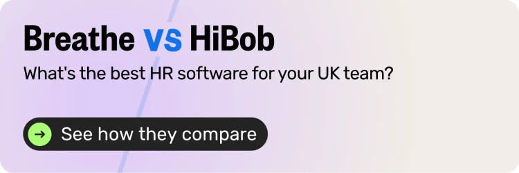 CTA - Breathe vs HiBob comparison