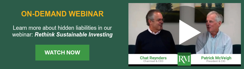 ON-DEMAND WEBINAR Learn more about hidden liabilities in our webinar: Rethink Sustainable Investing  