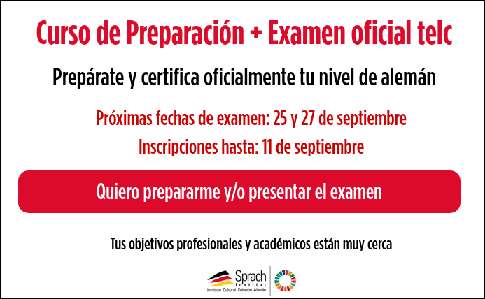 Prepárate y certifica tu nivel de alemán Curso de Preparación + Examen oficial telc{{ include_custom_fonts({"GothamCond-Bold":["Bold"],"GothamCond Medium":["Medium"]}) }}