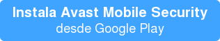 Instala Avast Mobile Security desde Google Play