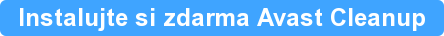 Instalujte si zdarma Avast Cleanup