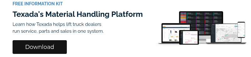 Texada Material Handling - Texada Software | Equipment Growth Platform