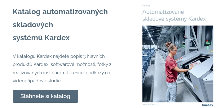 Katalog automatizovaných skladových systémů Kardex V katalogu Kardex najdete popis 3 hlavních produktů Kardex, softwarové možnosti, fotky z realizovaných instalací, reference a odkazy na videopřípadové studie. &nbsp;