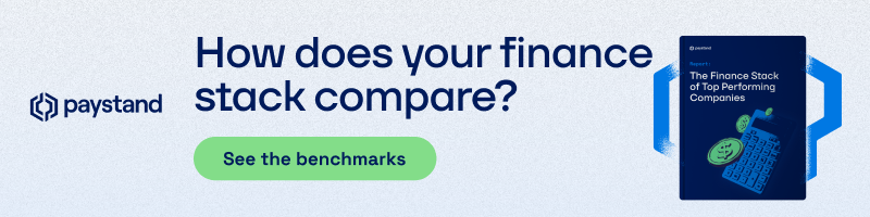 The finance stack of top performing companies