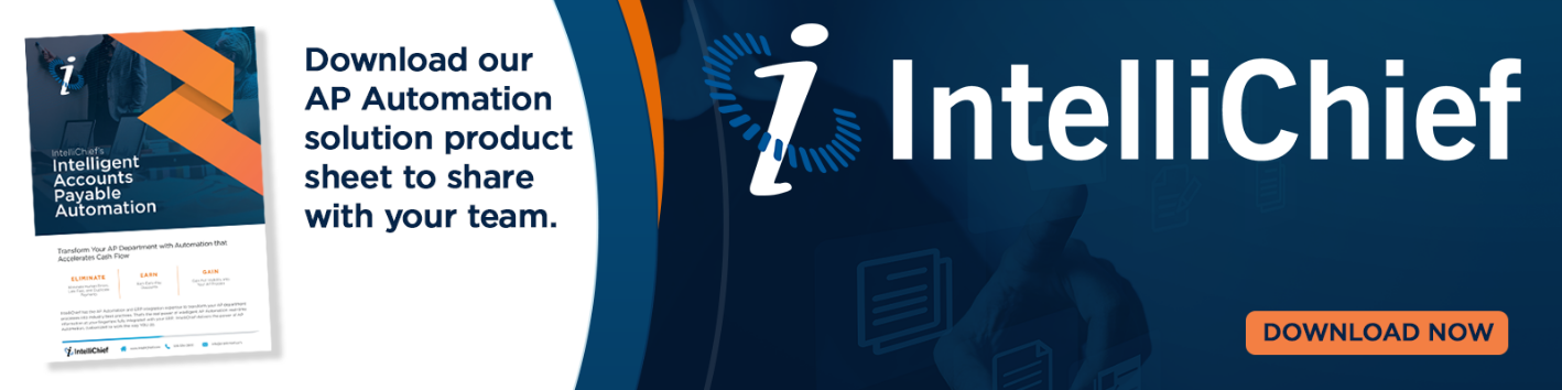 Download IntelliChief's Intelligent AP Automation Product Sheet