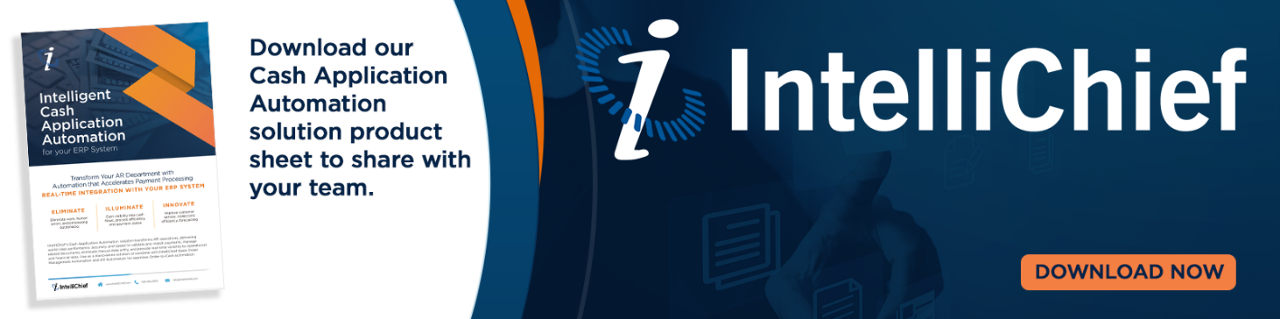 Download IntelliChief's Cash Application Automation product sheet.