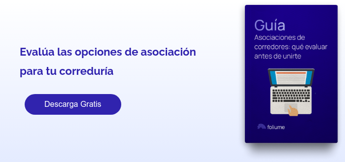 Evalúa las opciones de asociación para tu correduría  