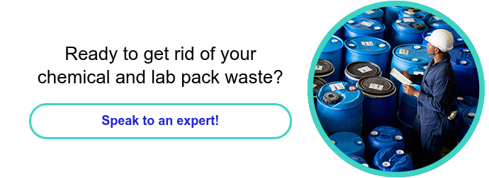 Ready to get rid of your chemical and lab pack waste?