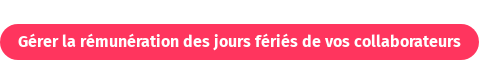 Modèle Excel rémunération jours fériés