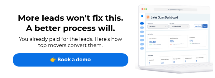 More leads won't fix this. A better process will.