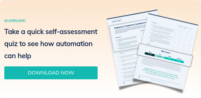 SCORECARD Take a quick self-assessment quiz to see how automation can help  